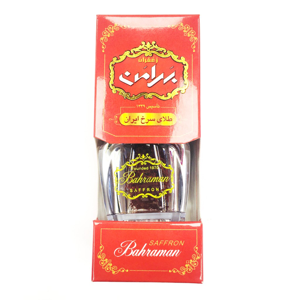 Nhụy Hoa Nghệ Tây Saffron Bahraman 3 hộp 1gram/hộp