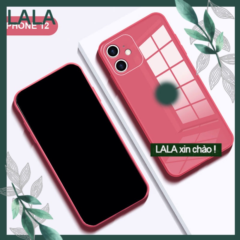 Ốp IPHONE 13 / 13 PRO / 13 PROMAX / 14 / 14 PLUS / 14 PRO / 14 PROMAX MẶT GƯƠNG CƯỜNG LỰC - Logo full táo - Sang trọng
