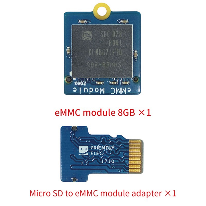 Mô-đun EMMC Có Đầu Chuyển Đổi Micro-SD-Compatible T2 Cho Nanopi K1 K2 M4 NEO4