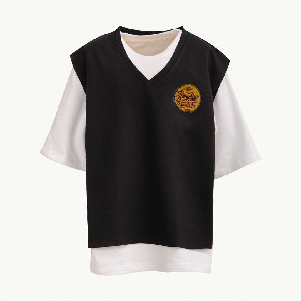 Áo thun Gile logo thêu unisex freesize_GLLG erot clothing