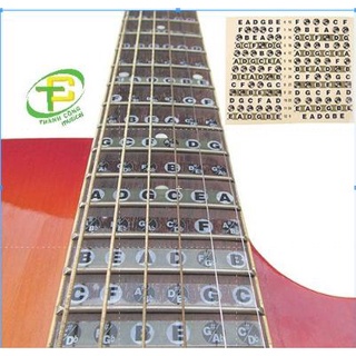 Miếng dán nốt nhạc trên cần đàn guitar | Nhạc Cụ Yamaha