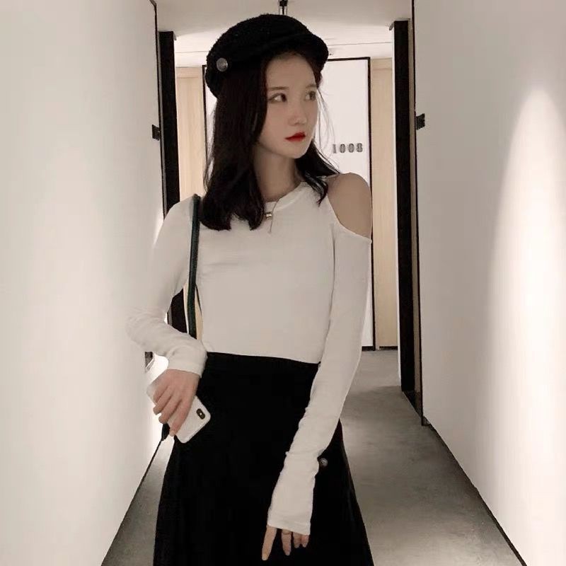 Áo Thun Nữ Dài Tay Trễ Vai 66kg