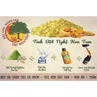 BỘT TRÀ XANH NGHỆ ĐEN 200GR