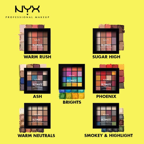 Bảng phấn mắt NYX Ultimate Eyeshadow Palette