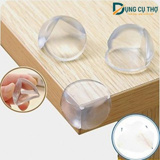 Miếng Dán Bịt Góc Bàn Silicon Cao Cấp, Bọc Cạnh Bàn Kính, Cạnh Tủ Vuông Giúp An Toàn Cho Bé - 1 chiếc