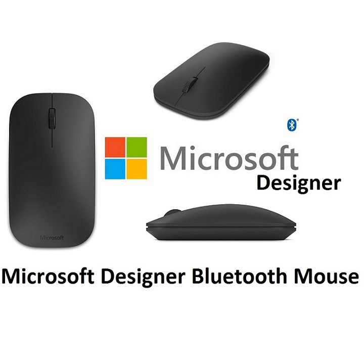 Chuột Bluetooth Microsoft Designer Mouse chính hãng ( Tặng kèm bàn di chuột và bao đựng chuột )