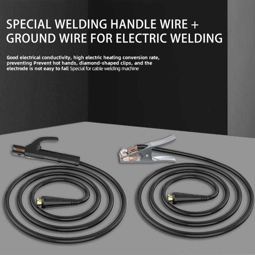 Bộ Kẹp Hàn 200a Chuyên Nghiệp Với Dây Cáp 10-25M Cho Máy Hàn mig tig arc