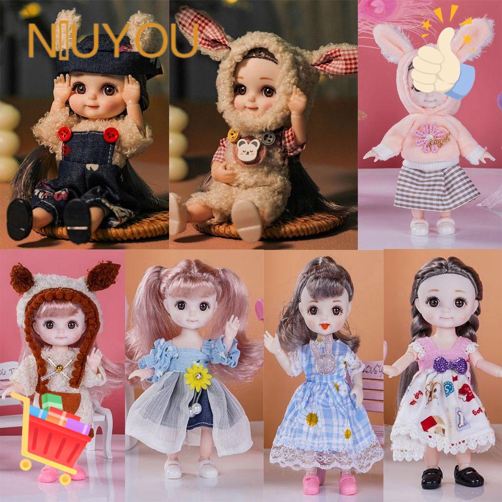 Trang phục hình thú vật thời trang 37 kiểu cho búp bê OB11 GSC BJD 1/12 16~17cm