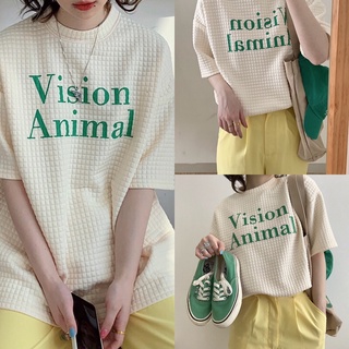 Áo Phông Vision Animal A3 vải xốp dập thiết kế độc lạ