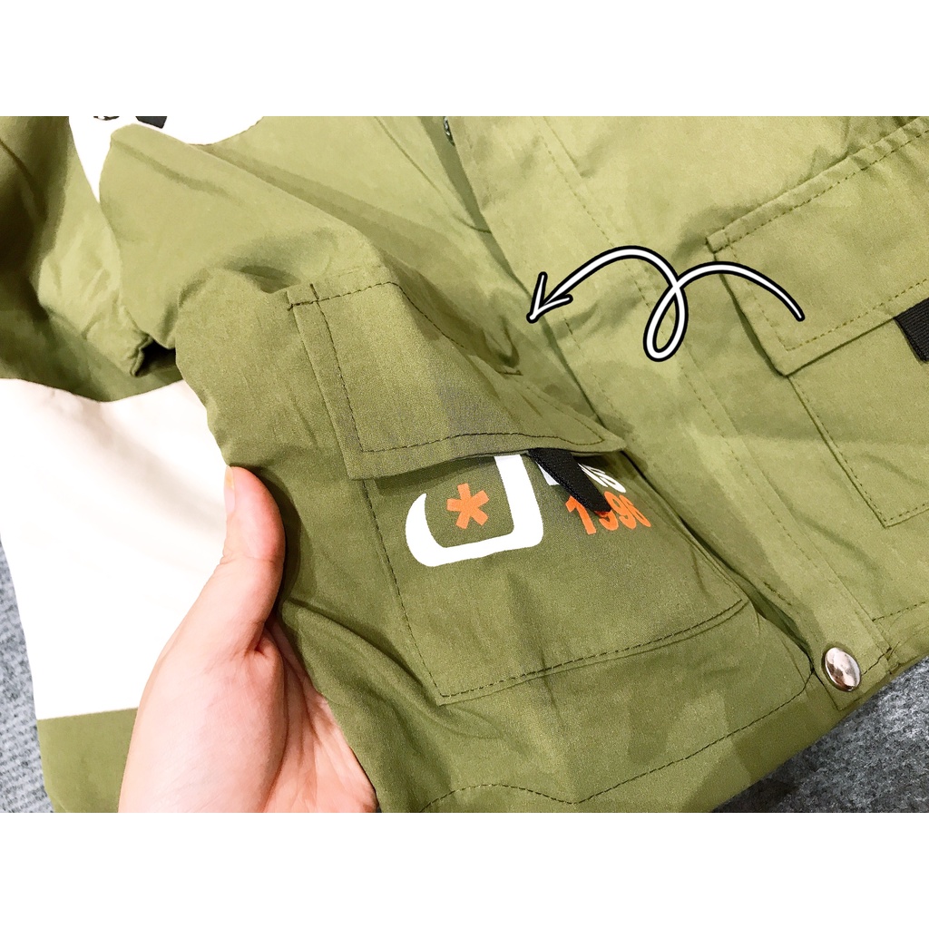 Áo khoác Kaki cho bé 22-32kg