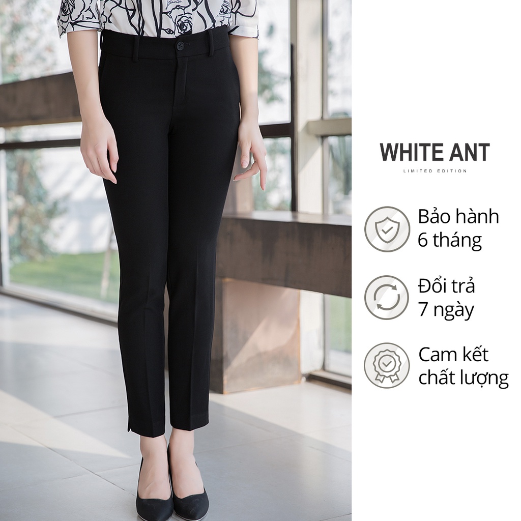 [Mã LTP50 giảm 50000 đơn 150000] Quần côn dài chất liệu siêu phẩm nữ White Ant