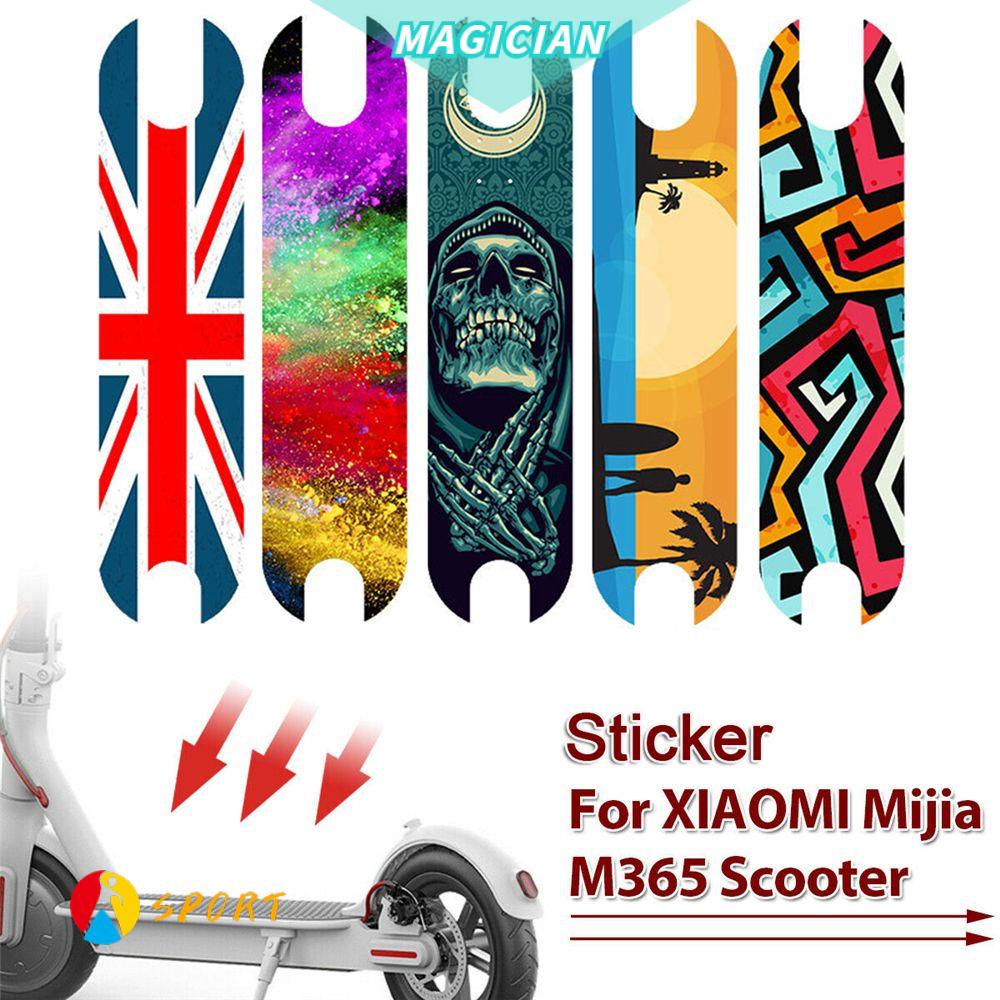 Miếng Dán Trang Trí Bàn Đạp Xe Scooter Điện Xiaomi Mijia M365 Chống Trượt Chống Thấm Nước Chất Liệu PVC DIY