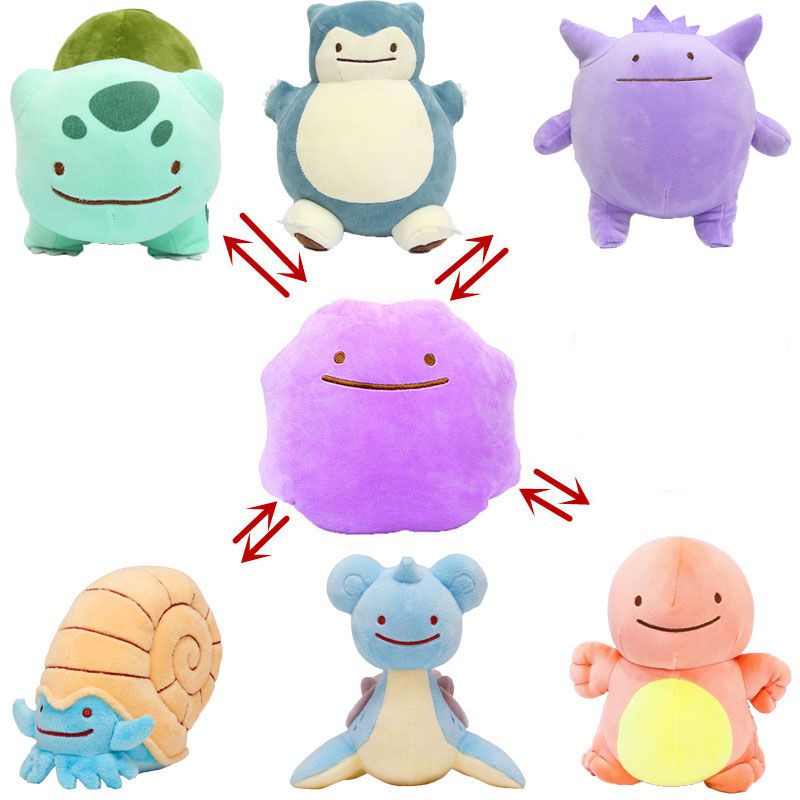 Thú nhồi bông Pokemon HYC HUMEY có thể đảo ngược độc đáo