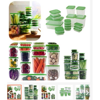 Bộ hộp nhựa 17 món đựng thức ăn, hộp nhựa chấp lượng cao, hộp nhựa đựng được trong lò vi sóng