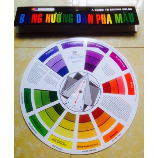 BẢNG HƯỚNG DẪN PHA MÀU
