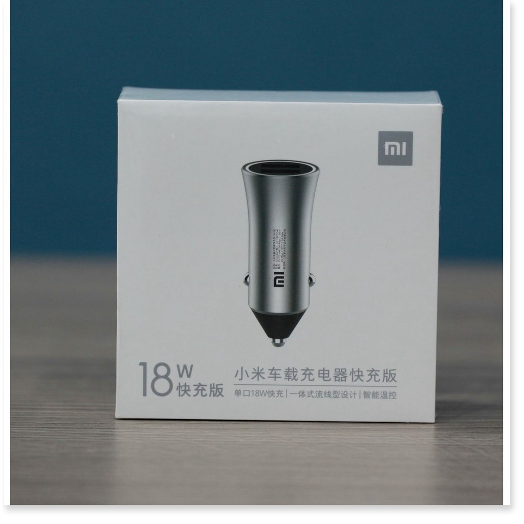 Sạc Ô Tô Nhanh 2 cổng USB 37W Xiaomi CC06ZM - Tẩu sạc xe hơi nhanh 18w Xiaomi 2 USB CC05ZM  - ChuyenMi