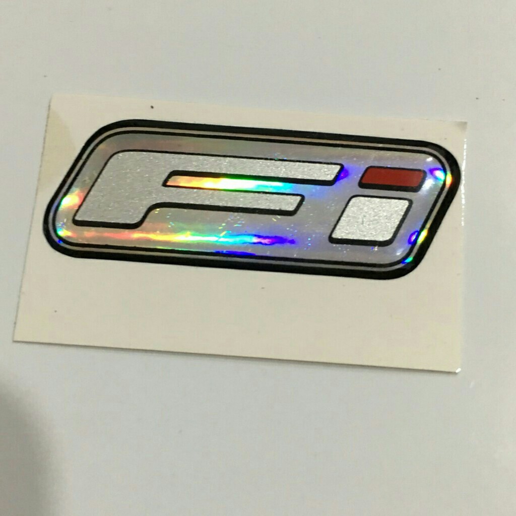 Tem Logo Fi Dán Xe Có Sẵn Keo Dán Tiện Dụng