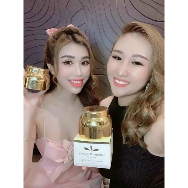 Kem Body Collagen X3 Luxury Giúp Da Trắng Sáng Bật Tone Mịn Màng 250gr