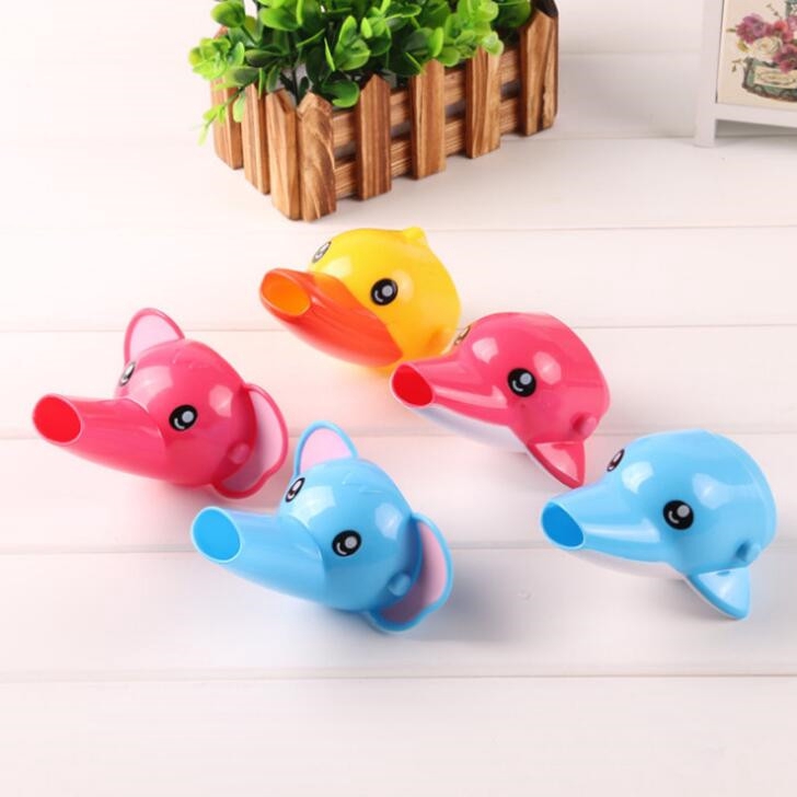 Đầu Nối Dài Vòi Nước Kiểu Hoạt Hình Ngộ Nghĩnh Đáng Yêu Cho Bé