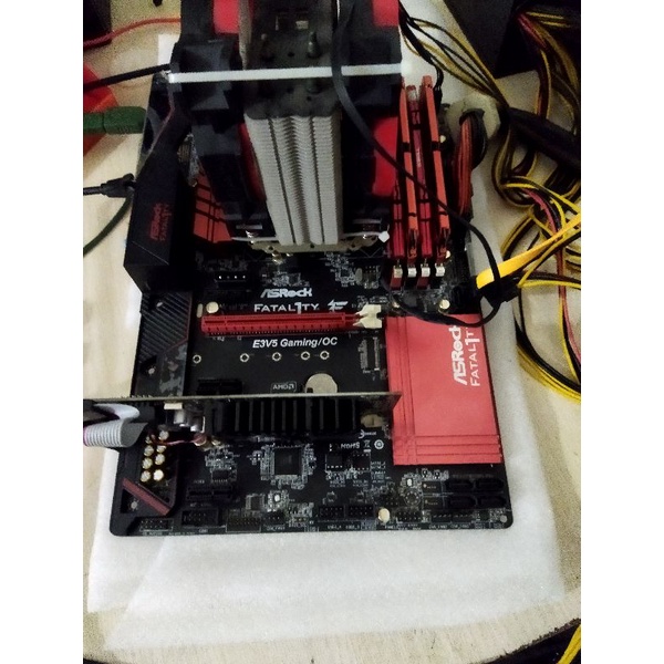 combo main asrock e3v5 + xeon e3 1230 v5