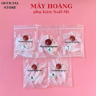 Móng úp lẻ size nhám sẵn fom thang gói nhỏ