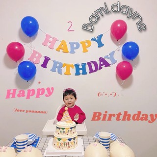 Bờm sinh nhật Happy Birthday