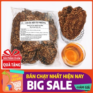 Chuối hột ép miếng, 1kg chuối hột thơm ngon, nguyên chất