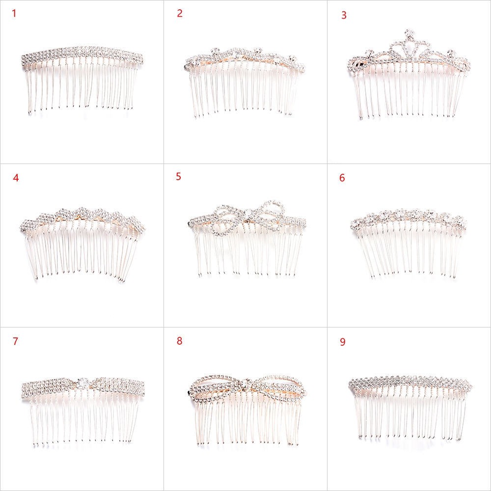 Kẹp tóc thời trang xinh xắn dành cho cô dâu