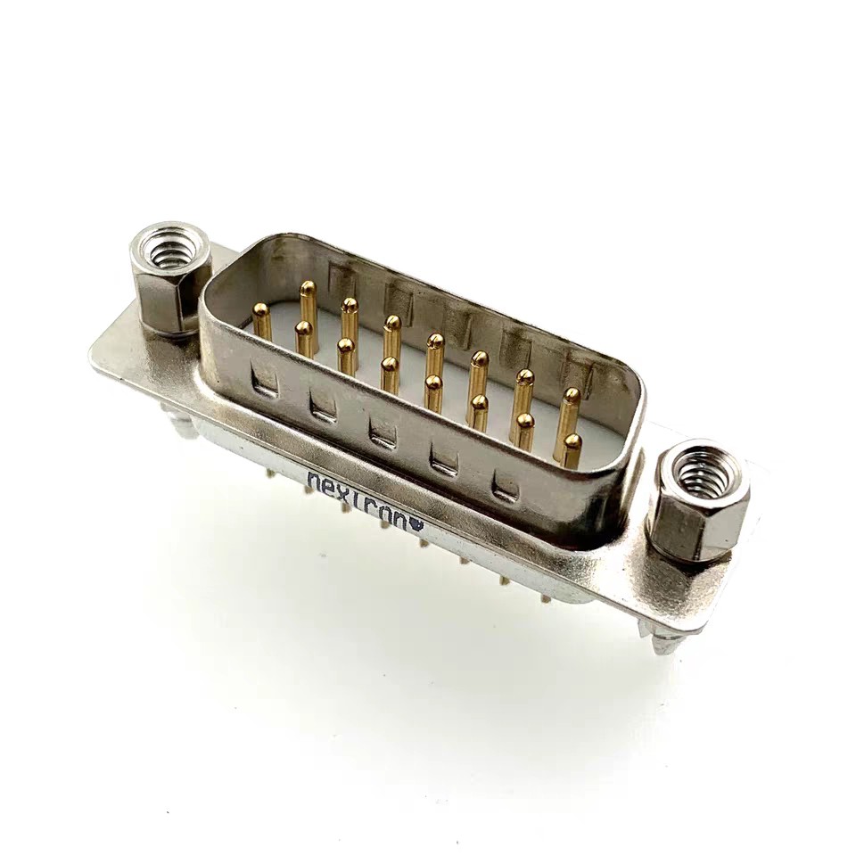 Cổng Nextron DB DP 15 Đực 15 Chân Thẳng 2 hàng 3 hàng Hàn PCB