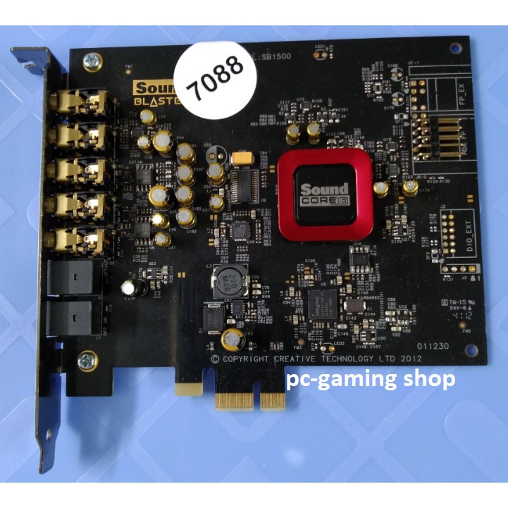 card sound Creative Blaster xfi extreme SB1040, blaster z SB1500, cạc âm thanh