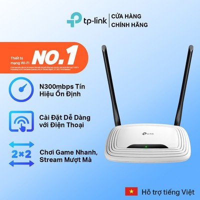 [Hơn 1000+ Lượt Mua] Bộ Phát Wifi TP-Link TL-WR841N Chuẩn N 300Mbps | Thiết Kế Nhỏ Gọn | Đa Chức Năng