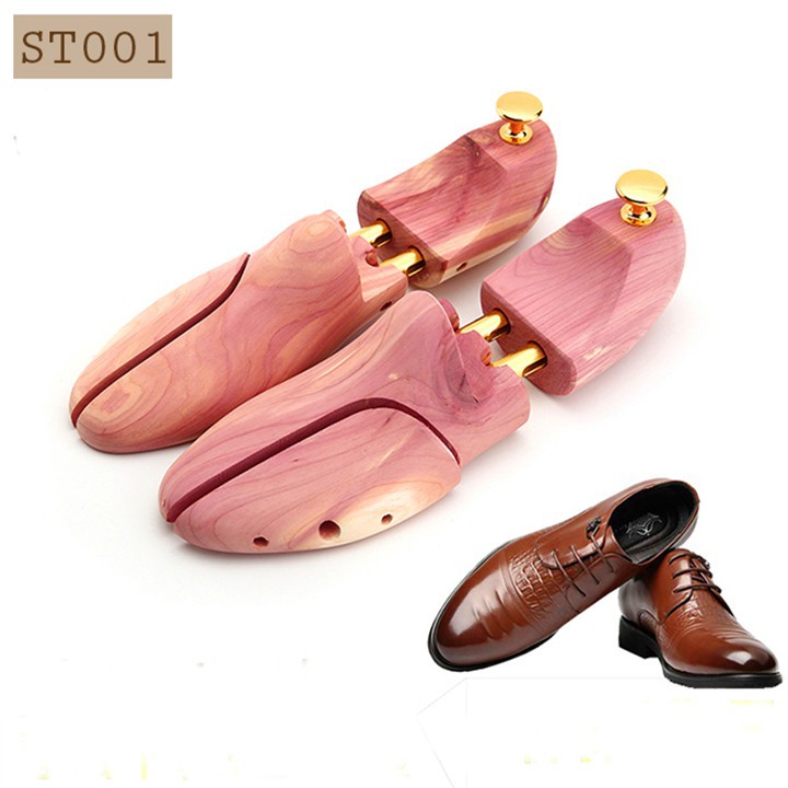 áo balo Cây giữ form giày gỗ Tuyết Tùng đỏ ST001 shoes tree