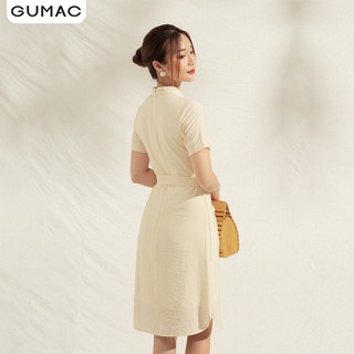 Đầm suông nữ túi đắp DA1136 GUMAC
