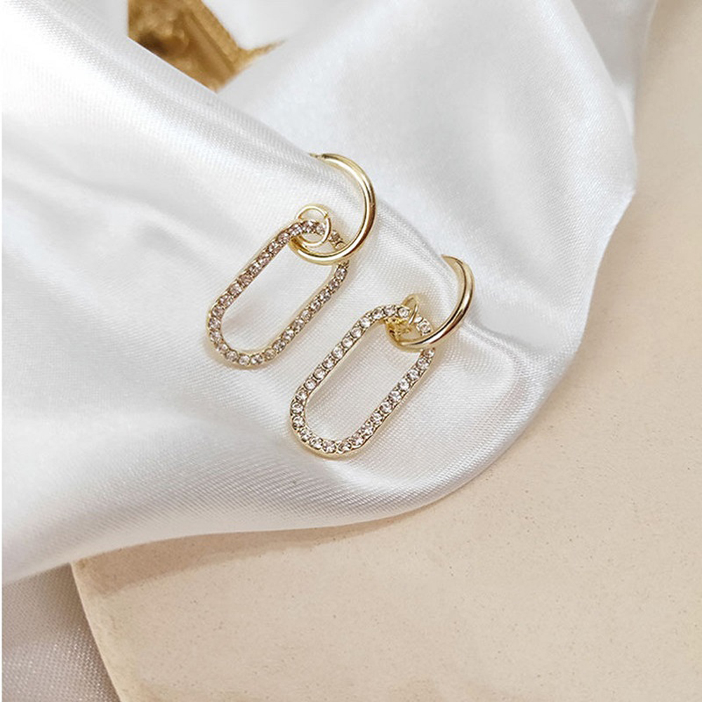 Bông Tai Đính Ngọc Trai S925 Thời Trang Cho Nữ