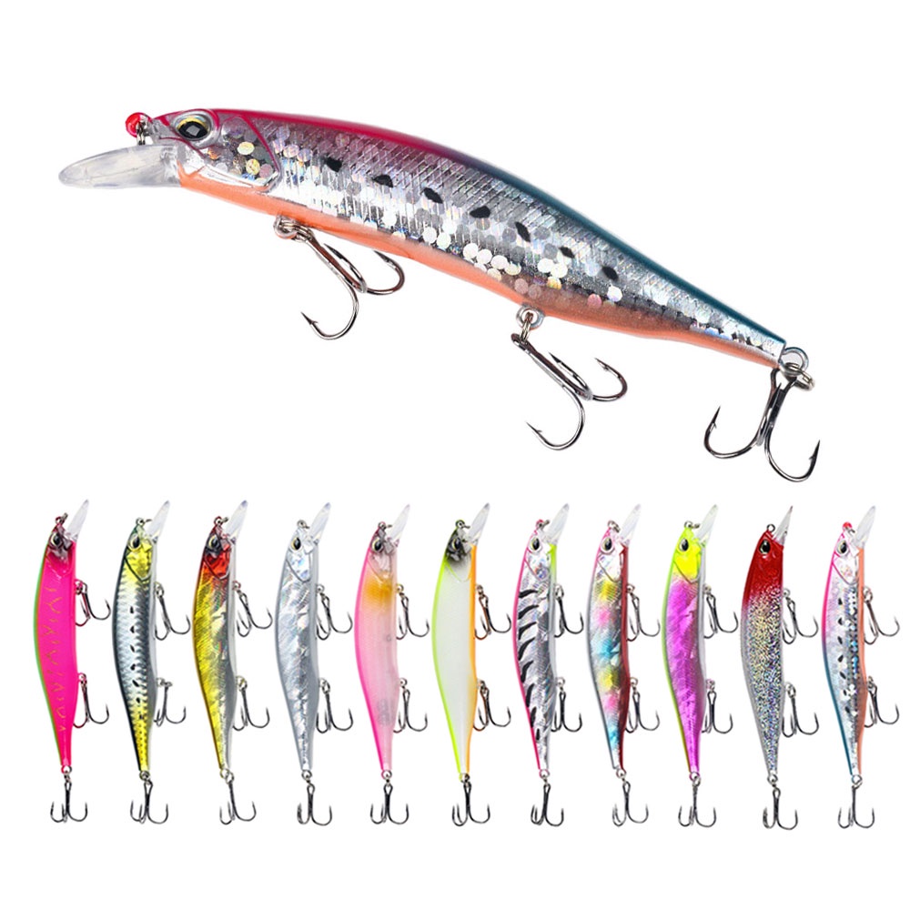 1 Mồi Câu Cá Nhân Tạo Cứng 12cm 15g