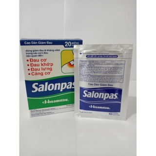 Cao dán SALONPAS Hộp 20 miếng