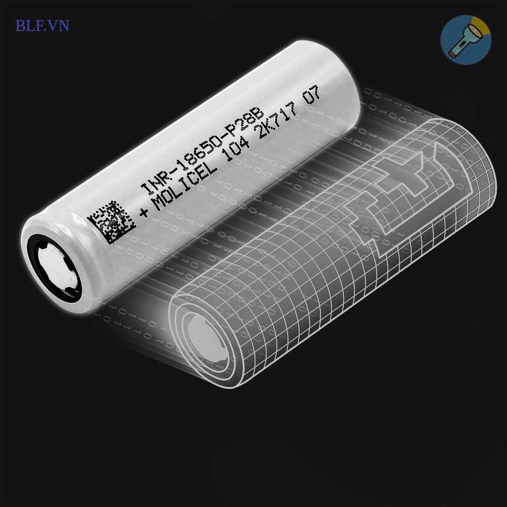 Pin Molicel P28B 2800mAh 40A Li-ion công suất cao INR-18650-P28B