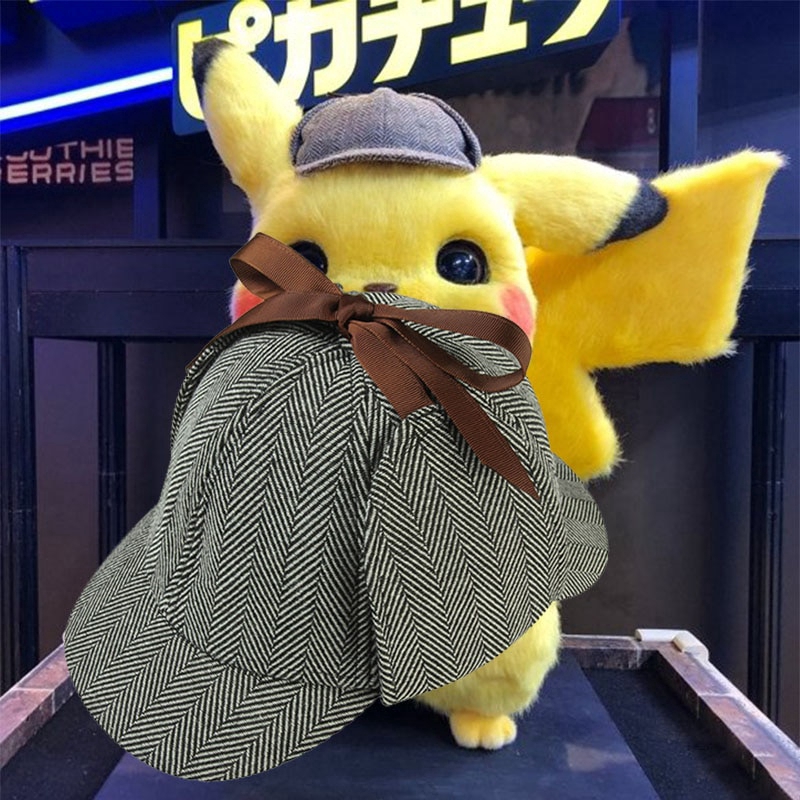 Mũ Lưỡi Trai Cotton Đính Tai Pikachu 3D Dễ Thương