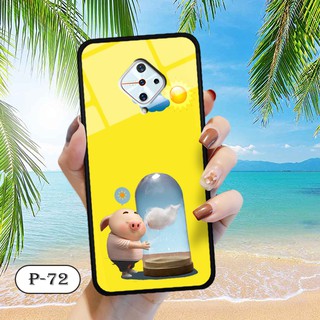 Ốp kính in hình cute Vivo S1 Pro