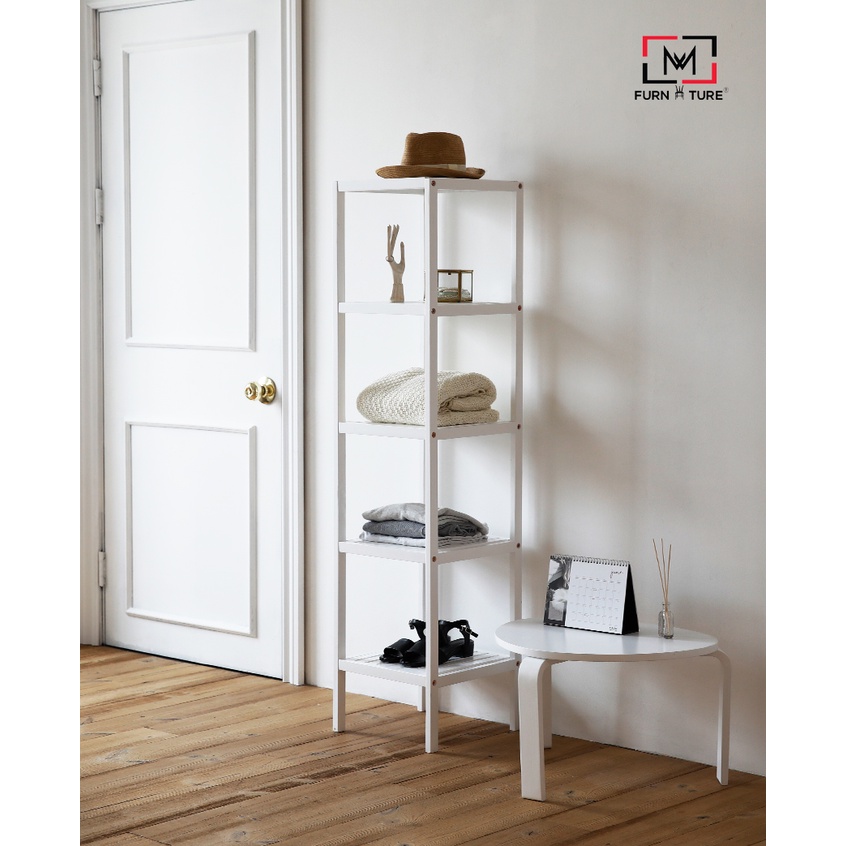 Nowship hcm - Kệ gỗ trang trí đa năng nhiều tầng thương hiệu MW FURNITURE