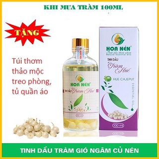 100ml Tinh Dầu Tràm Nguyên chất ngâm củ nén