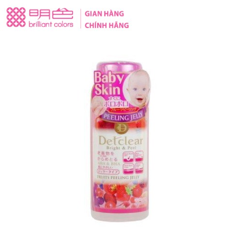 Gel Tẩy Tế Bào Chết Meishoku Detclear Bright & Peel (Mix Berry) 58ml (hàng tặng không bán)