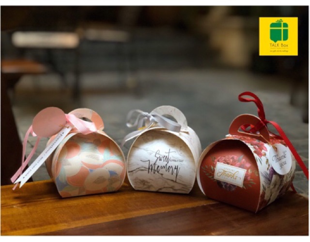 Set 100 hộp quà cưới / quà thank you nắp cổng sang trọng | BigBuy360 - bigbuy360.vn