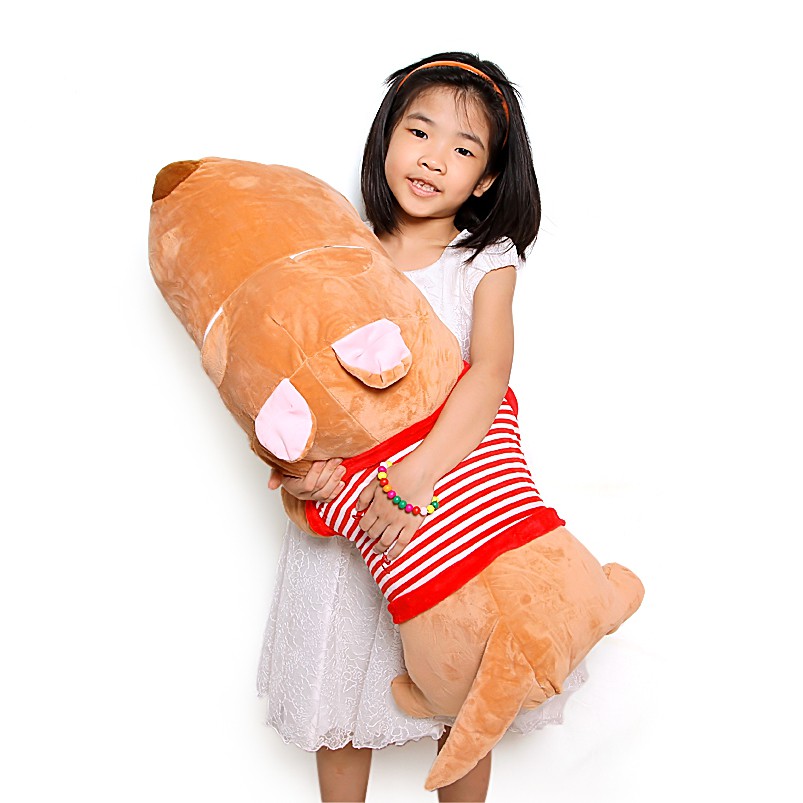 Gấu bông chó puco áo cao cấp size 1M