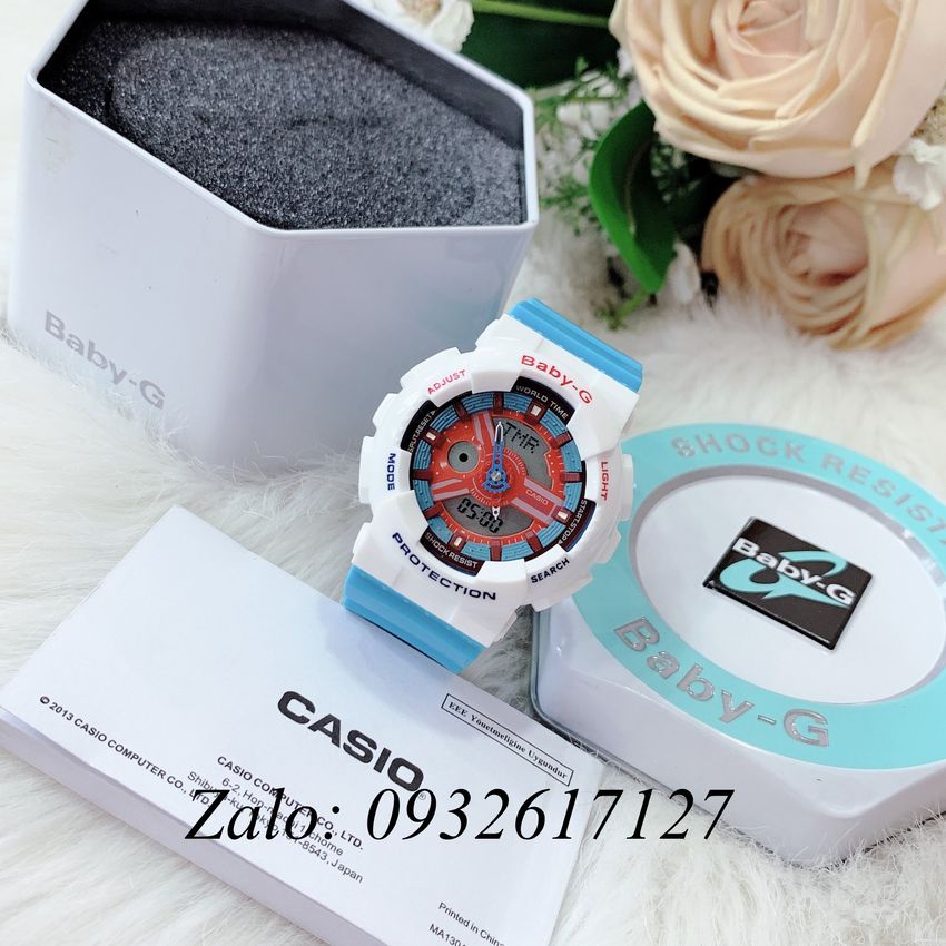 Đồng Hồ Nữ Casio Baby-G-BA - Chế Độ Giờ Kim Điện Tử - Phong Cách Thể Thao