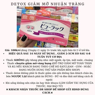 GIẢM MỠ BỤNG DETOX vathuwithyou