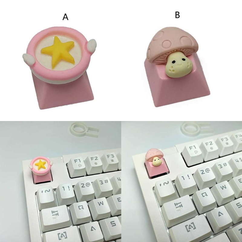 Nắp Đậy Phím R4 OEM PBT Màu Pastel Xinh Xắn
