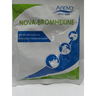 1 gói Nova Bromhexine 100 gram long đờm, thông khí quản
