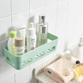 SỈ 10K-Kệ nhựa treo tường nhà tắm, nhà bếp, bồn rửa chén bát, dán tường chịu lực