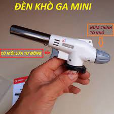 Đầu khò gas lắp bình gas mini.